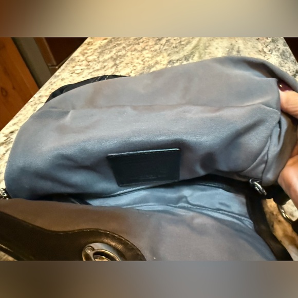 Coach Shoulder Signature Handbag/Purse with Dust bag! EUC. . - Picture 11 of 16